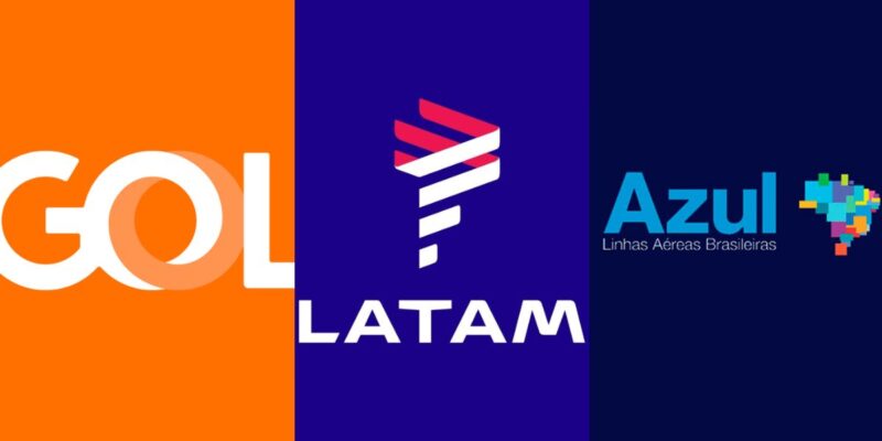 Latam, Gol e Azul